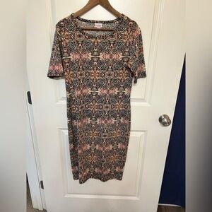 LuLaRoe Colorful Paisley Print Top/Dress